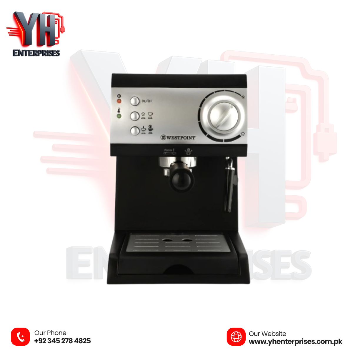 Barista-Style Coffee at Home – Westpoint Coffee Maker WF-2024