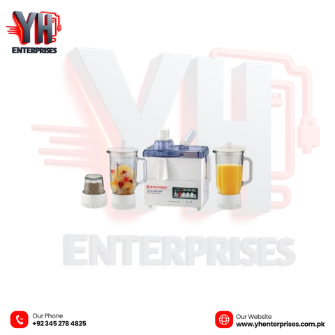 Westpoint Juicer Blender Dry Mill WF-2409 – Powerful 750W Kitchen Performer