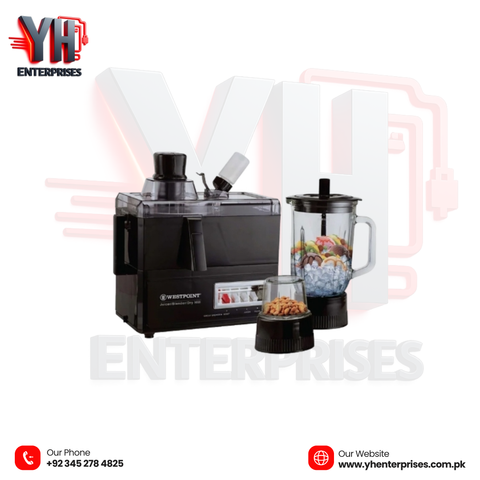 Westpoint Juicer Blender Dry Mill WF-8823 – Powerful & Easy Kitchen Blending