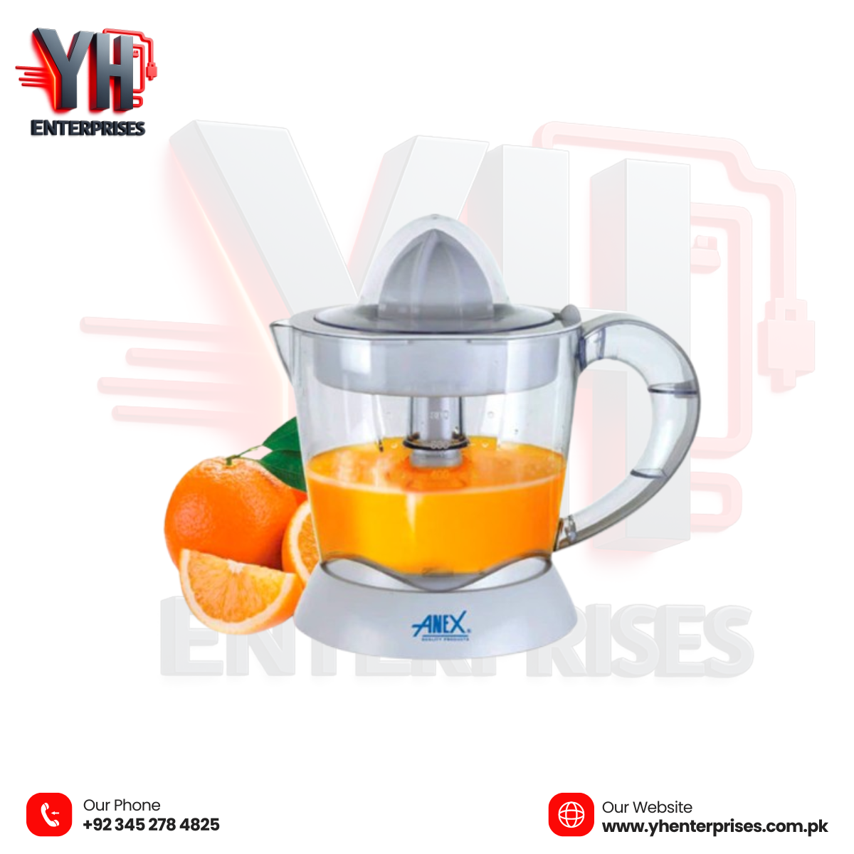 AG-2055 Deluxe Citrus Juicer – Maximum Juice, Minimum Effort