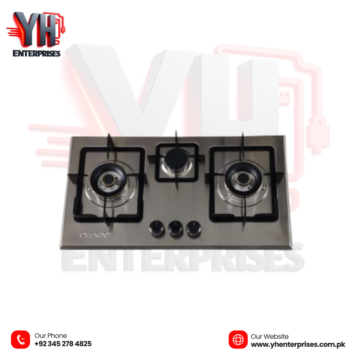 Crown Built-In Hob CR-10S