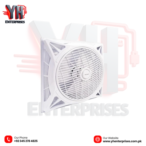 Voldam False Ceiling Fan 18" 2×2 Super Slim Energy Saving • Powerful Airflow • Modern Cassette Design