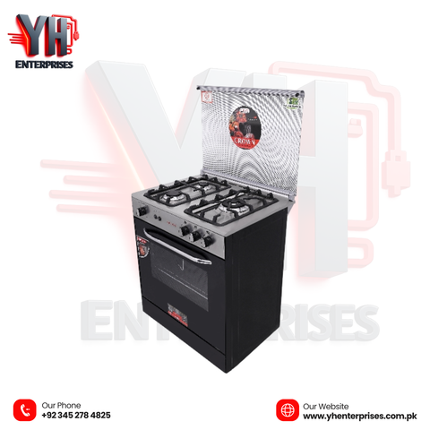 Crown Cooking Range 27-G – 3 Burner Gas Stove Compact Design • Efficient Cooking • Reliable Performance