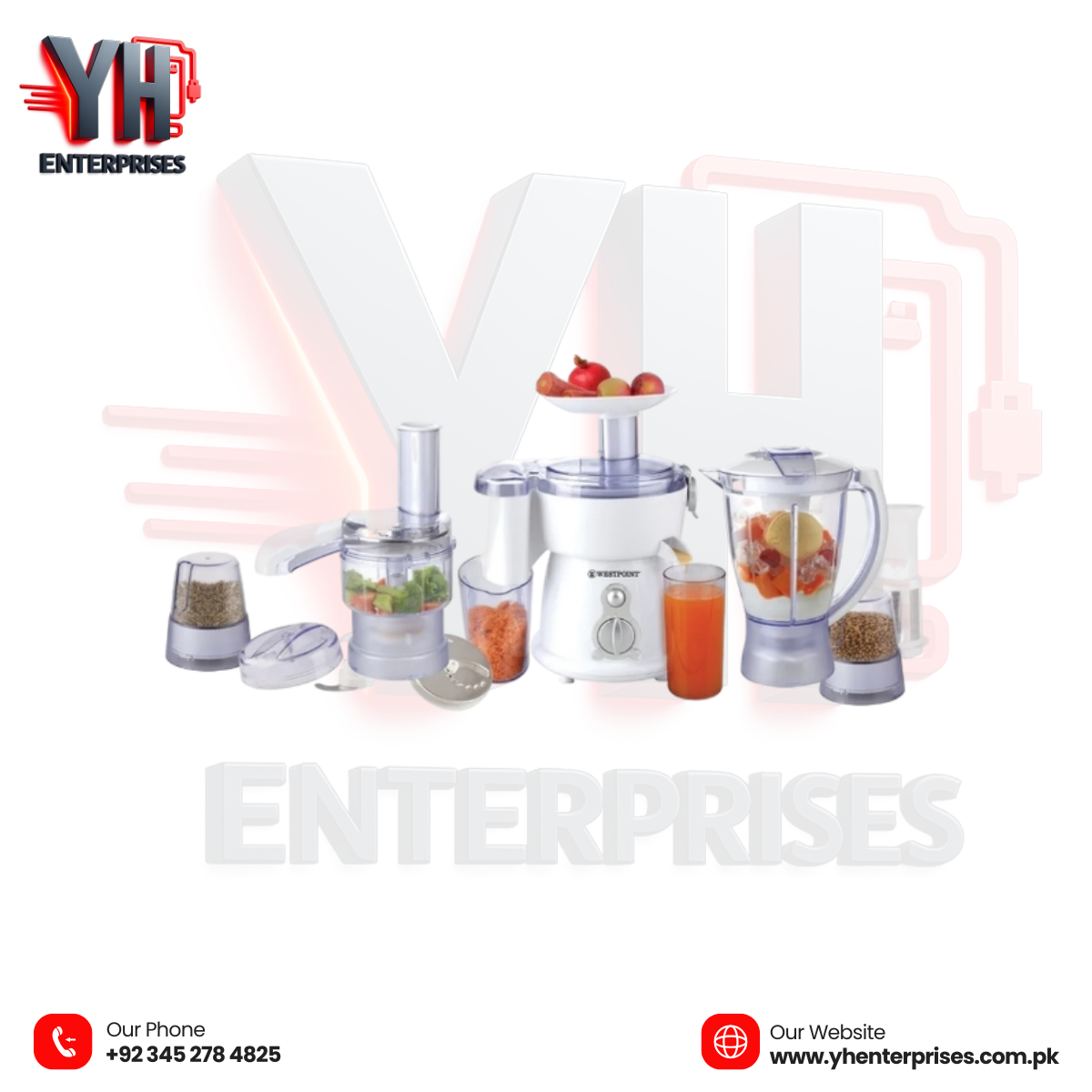 Smart & Powerful Food Preparation – Westpoint Kitchen Chef WF-2805