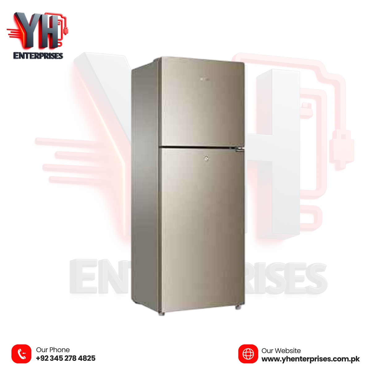 Haier Refrigerator HRF-336 EBD-E Star Series 13 CFT / Energy-Efficient / 10 Years Compressor Warranty