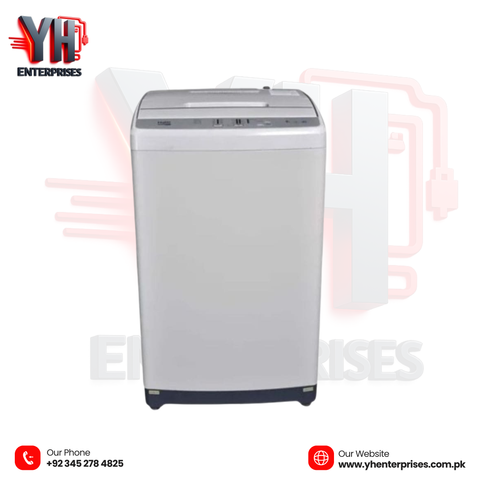 Haier 9kg Fully Automatic Washing Machine HWM 80-1269Y Top Load: Smart, Efficient, Effortless Cleaning