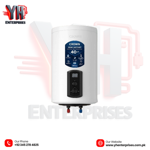 Crown EG-12G 40L Digital Electric Geyser