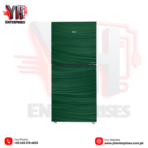 Haier HRF 216 EPG Refrigerator Model: HRF 216 EPG | Glass Door | 8 CFT (186 LTR) | Small Size | E-Star Series | 10 Years Official Warranty