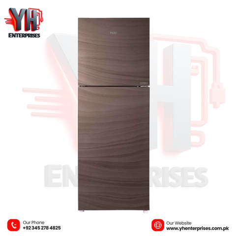 Haier HRF 306 EPC Refrigerator Model: HRF 306 EPC | Glass Door | 11 CFT (276 LTR) | Medium Size | E-Star Series | 10 Years Official Warranty