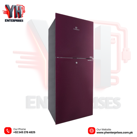 Dawlance REF 91999 Avante+ Sapphire Purple Double Door Refrigerator Direct Cool | Inverter Technology | Top Mount | Sapphire Purple Finish