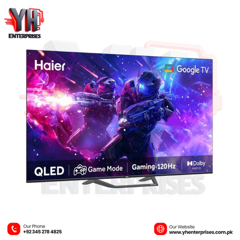 Haier H50S81EUX – 50" QLED Google TV (Official Warranty)