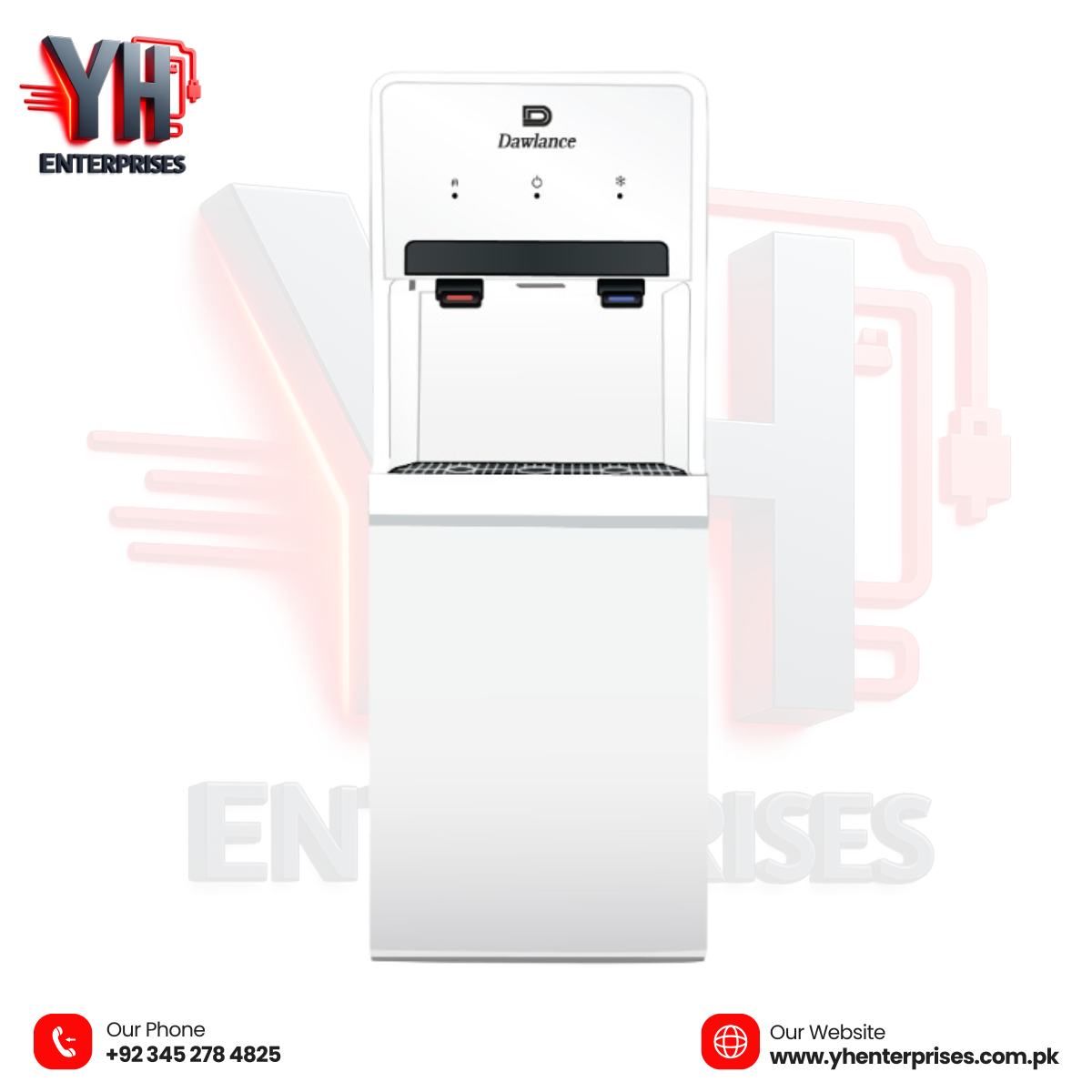 Dawlance WD-1060 WHITE W/O REF Without Refrigerator - YH Enterprises