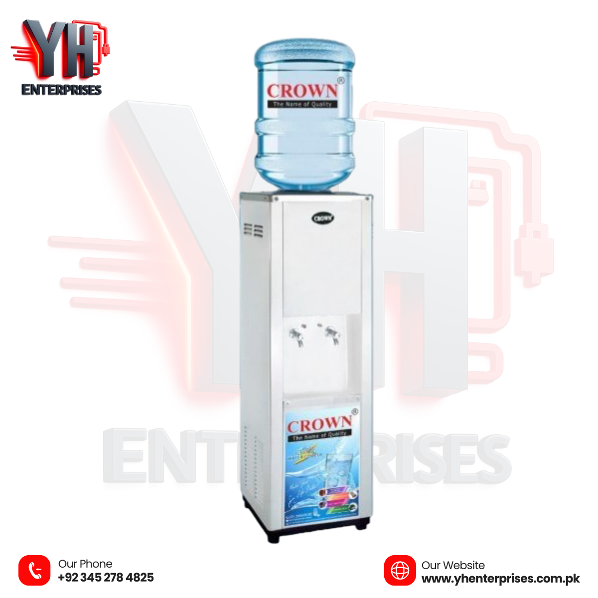 Crown Water Cooler CR-40B (40Ltr) - YH Enterprises