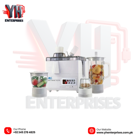 Anex AG-179GL Deluxe Juicer Blender Grinder – Powerful Performance, Pure Results