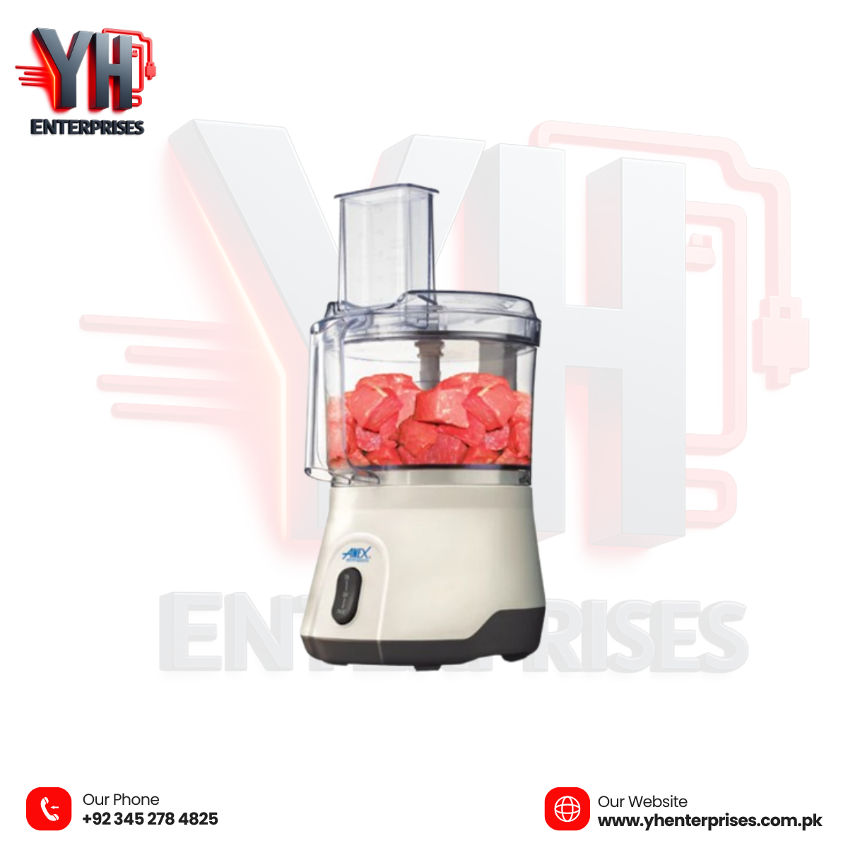 Anex AG-3048 Deluxe Chopper – Powerful, Precise & Easy to Use