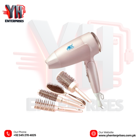 Anex DELUXE Hair Dryer AG-7005 – Salon-Quality Styling at Home