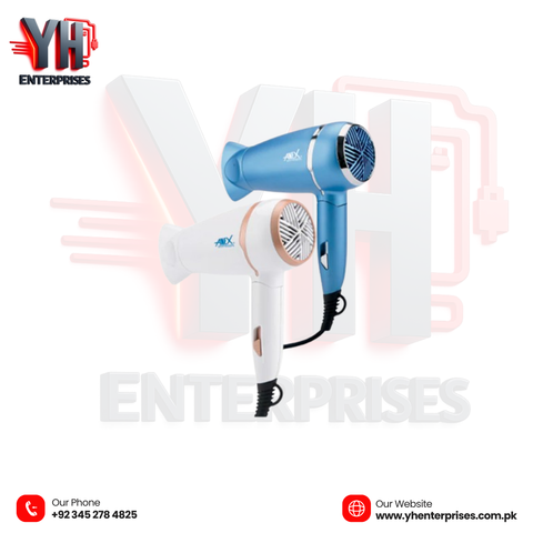 Anex AG-7006 Deluxe Hair Dryer – Fast, Stylish & Salon-Ready