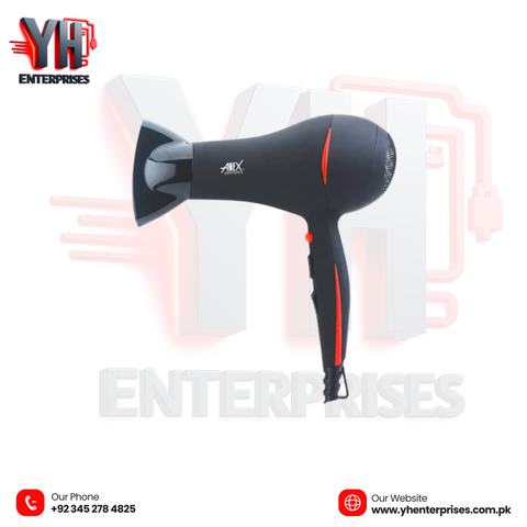 Anex AG-7025 Deluxe Hair Dryer – Salon-Quality Styling at Home