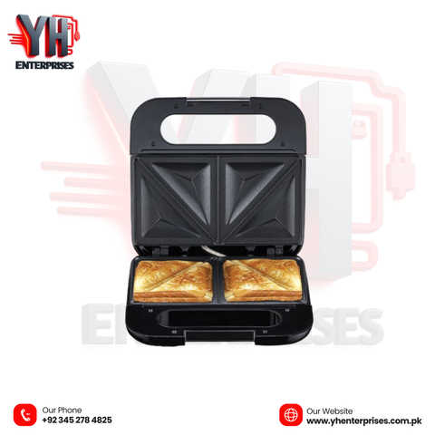 Anex Deluxe Sandwich Maker AG-2040 Perfectly Hot & Crispy Sandwiches – Safe, Fast & Delicious!