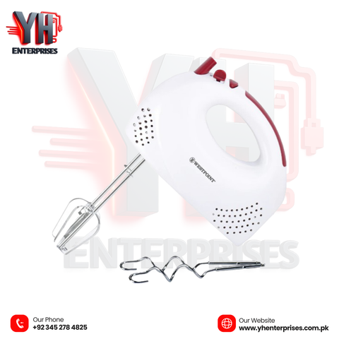Westpoint Hand Mixer WF-9401 – Compact, Powerful & Perfect for Everyday Mixing
