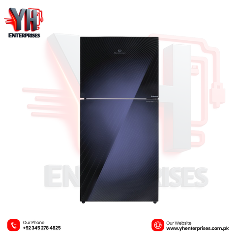 Dawlance 91999 Avante+ Platinum Silver Double Door Refrigerator Direct Cool | Inverter Technology | Top Mount | Platinum Silver Finish