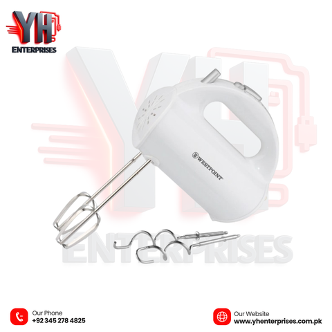 Westpoint Hand Mixer WF-9701 – Powerful 5 Speed Turbo Mixer for Perfect Baking