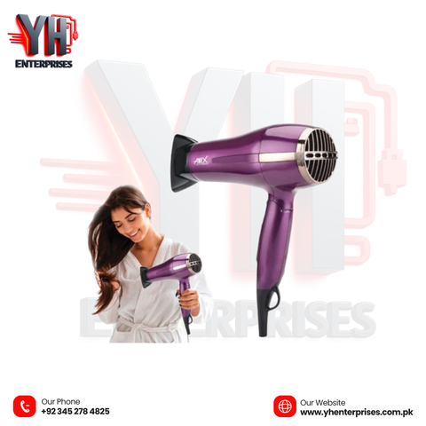 Anex AG-7028 Deluxe Hair Dryer – Salon-Quality Hair at Home