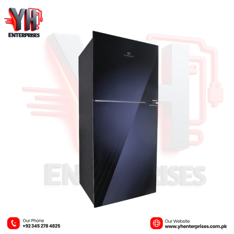 Dawlance 91999 Avante+ Platinum Silver Double Door Refrigerator Direct Cool | Inverter Technology | Top Mount | Platinum Silver Finish