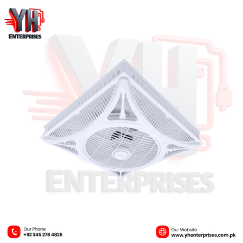 Voldam Innovative European Design Ceiling Fan 14" Open Inverter Technology • 30 Watts • Super Slim & Energy Saving