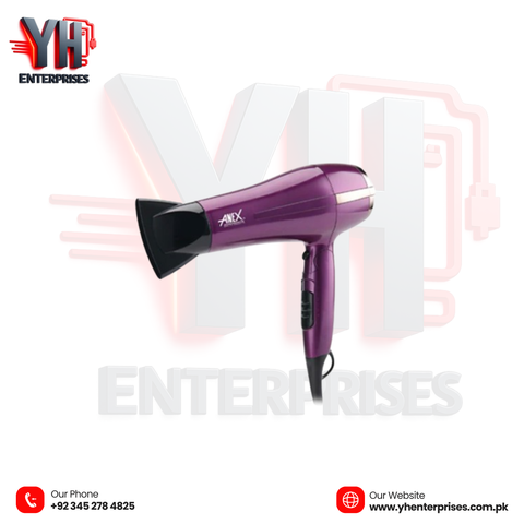 Anex AG-7028 Deluxe Hair Dryer – Salon-Quality Hair at Home