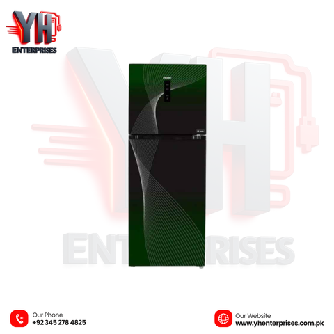 Haier Digital Inverter Fresh Refrigerator 18 CF (438 Liters) Model: HRF-438 IFRA / IFGA | Red & Green | 10 Years Warranty