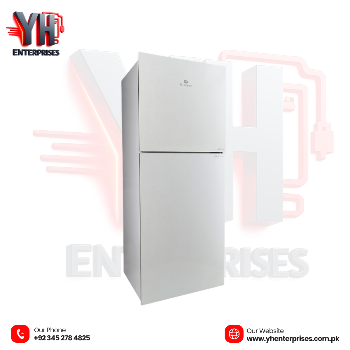 Dawlance 9193LF AVANTE+ Cloud White Double Door Refrigerator