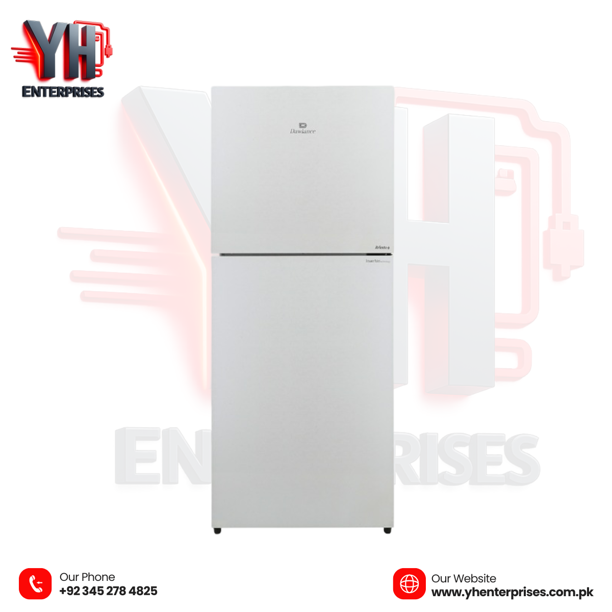 Dawlance 9193LF AVANTE+ Cloud White Double Door Refrigerator