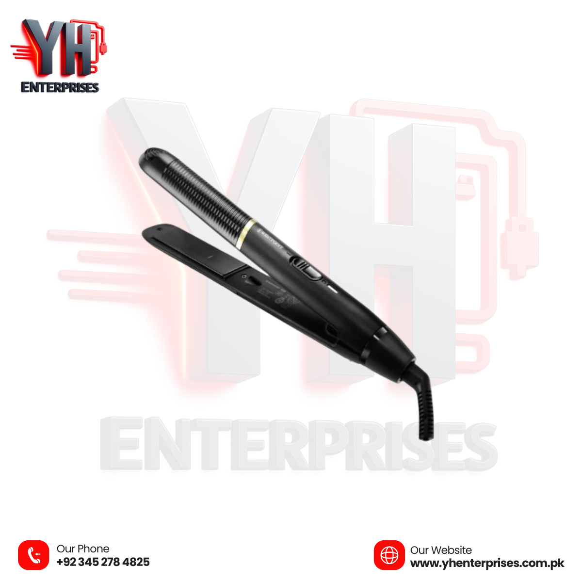WestPoint Hair Straightener WF-6807 – Fast, Silky & Salon-Style Straight Hair at Home