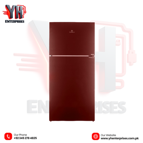 Dawlance 9191WB Avante+ New Ruby Red Double Door Refrigerator Direct Cool | Inverter Technology | Top Mount | Ruby Red Finish
