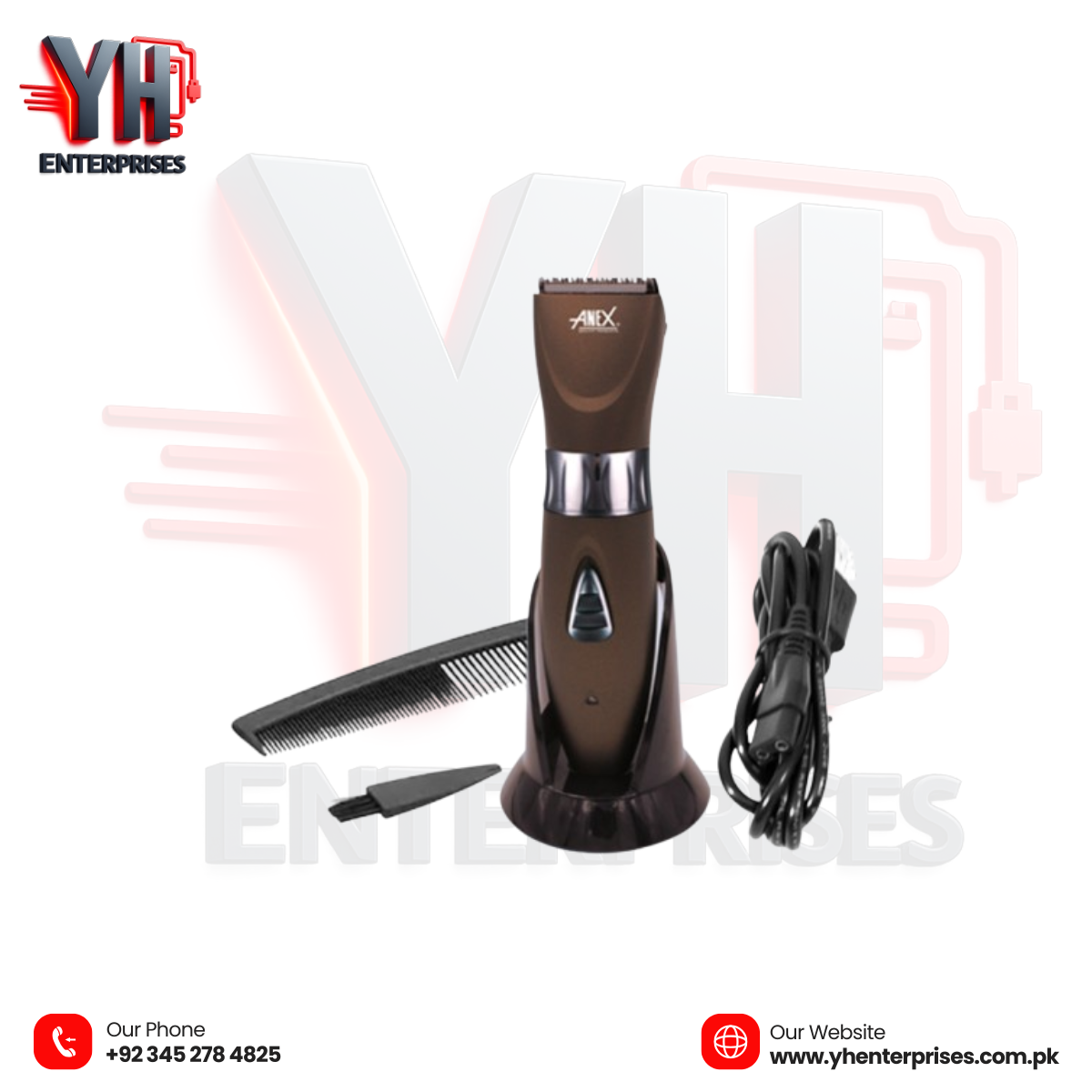 Anex Deluxe Hair Trimmer AG-7065 – Precision Grooming Made Easy