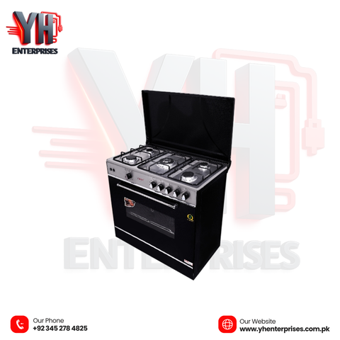 Crown Cooking Range 34-MT – 5 Burner Gas Stove with Oven Power • Precision • Premium Performance