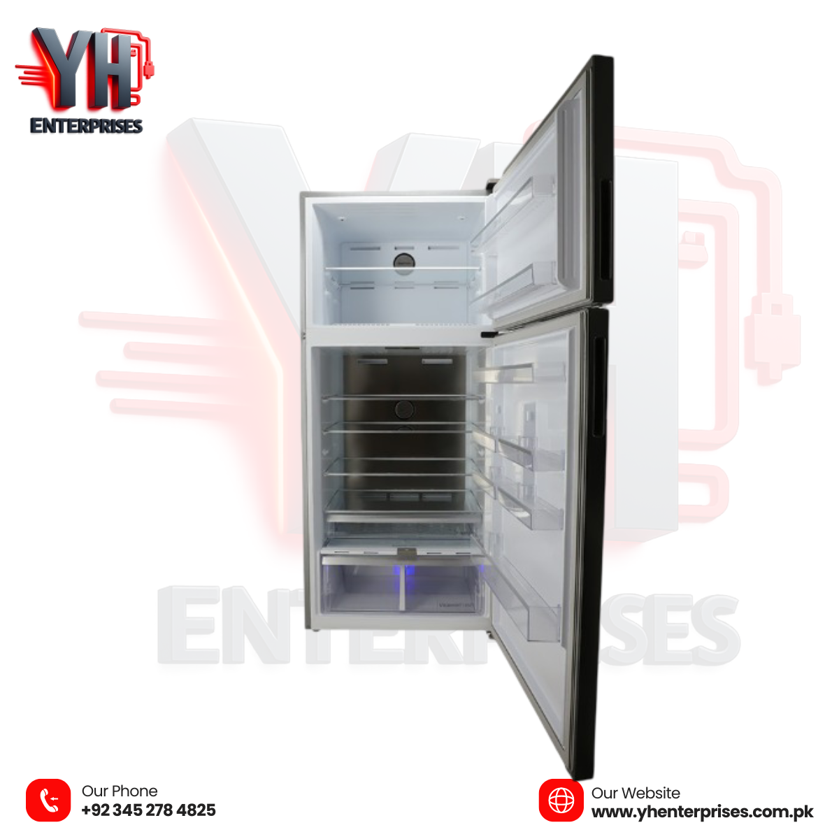 Dawlance DTM 8365 Inv Inox No Frost Refrigerator – Premium Freshness, Smart Cooling & Elegant Design