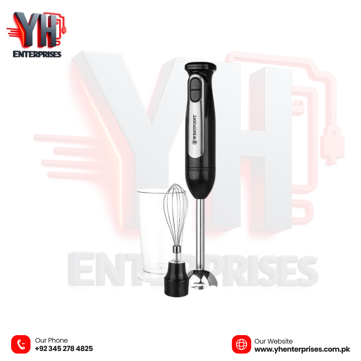 Westpoint Hand Blender WF-9215 – Powerful 600W Multi-Purpose Kitchen Blender