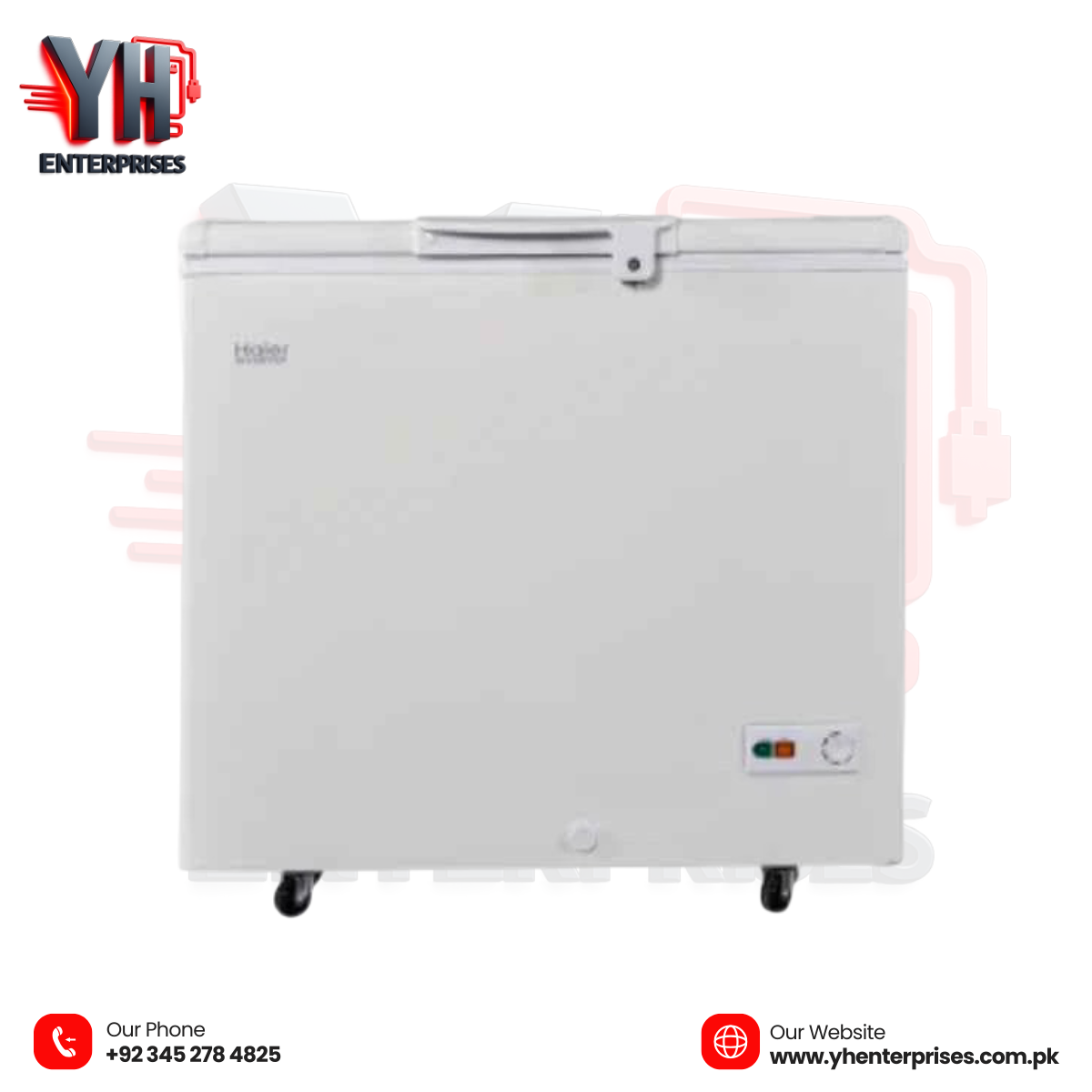 Haier HDF-285INV Inverter Chest Deep Freezer – 285 Liters