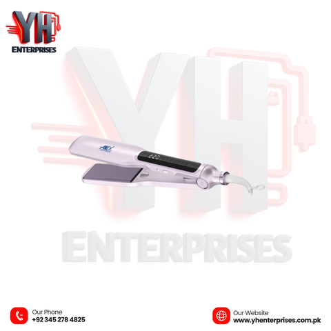 AG-7139 Advanced Ionic Hair Straightener – Salon-Smooth Results at Home