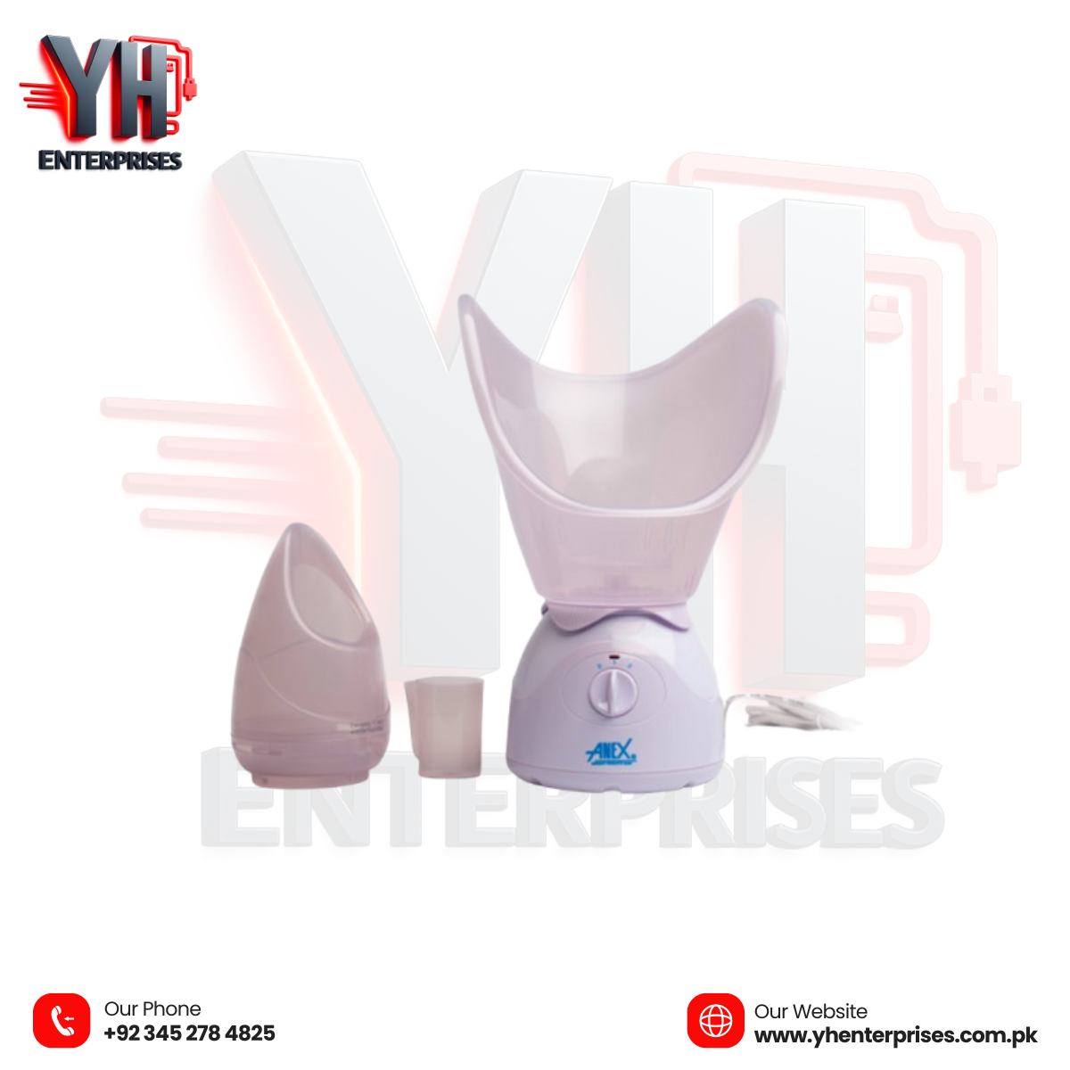 Anex Facial Steamer AG-7018 – Your Ultimate Skincare Companion