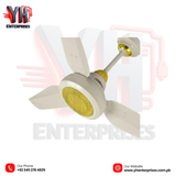 Khurshid King Inverter Ceiling Fan with Remote Control – AC/DC | 1 Year Warranty - YH Enterprises