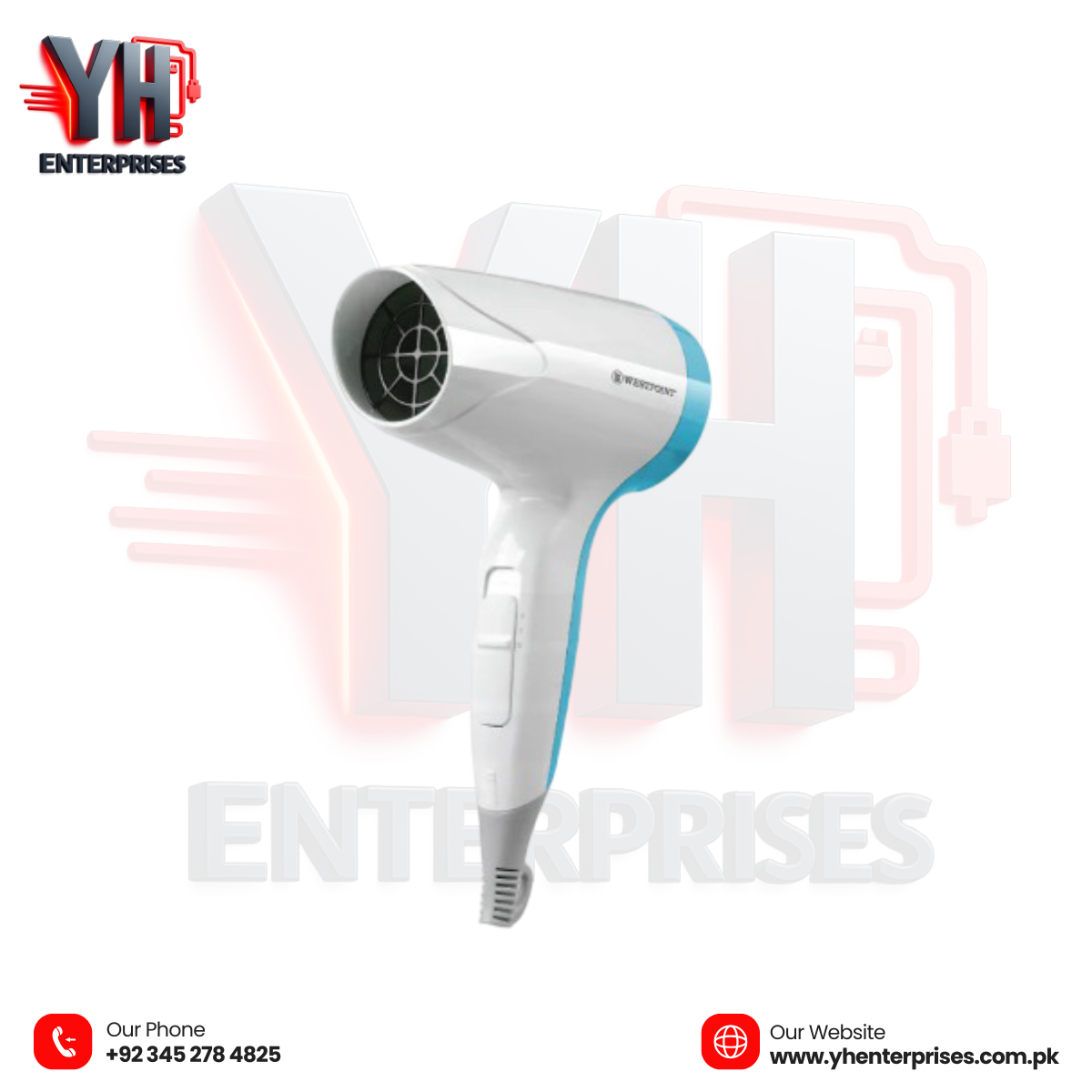 Westpoint Hair Dryer WF-6217 – Healthy, Smooth & Professional Hair Styling
