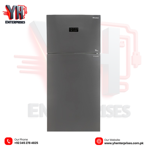 Dawlance DTM 8365 Inox Inverter No Frost Refrigerator Top Freezer | Touch Display | DuoFrost Cooling