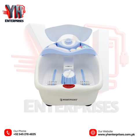 Westpoint Foot Massager WF-3870 – Ultimate Relaxation & Hydro-Therapy Spa