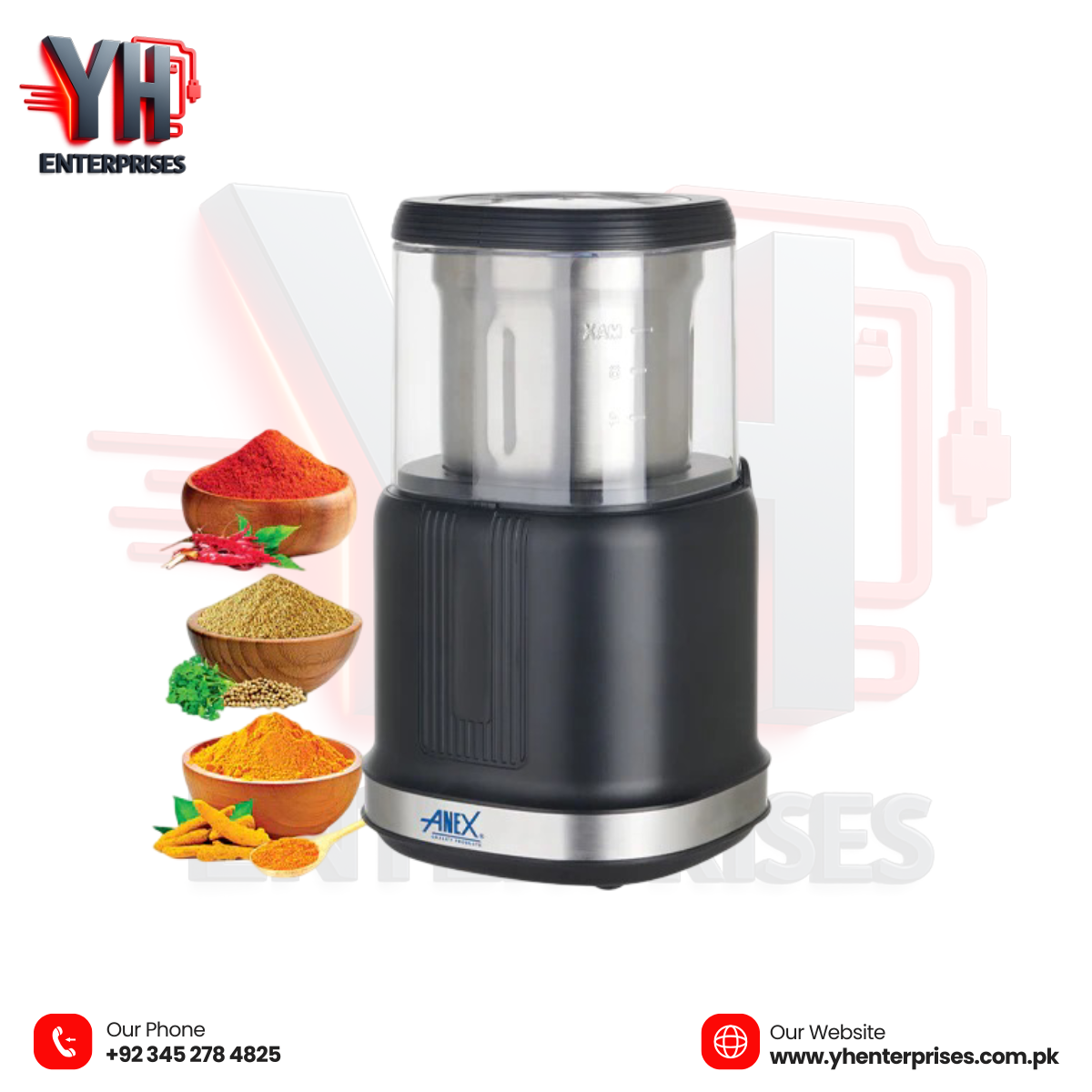 Anex AG-646 Deluxe Grinder - YH Enterprises