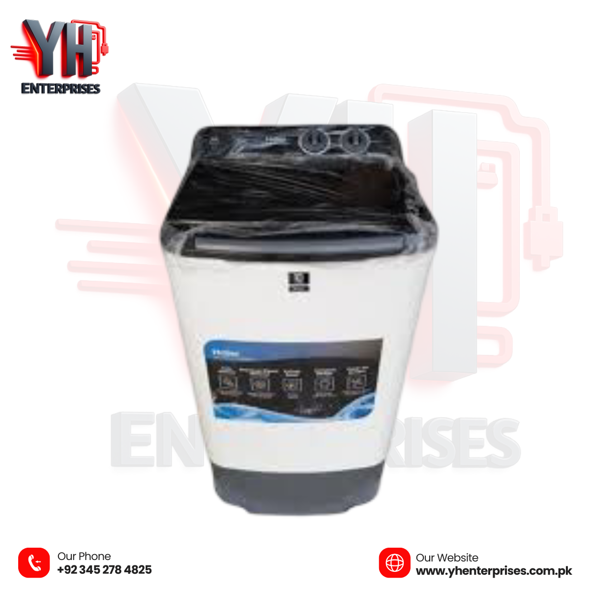 Haier HWM 80-1217 Washing Machine – Powerful 8KG Single Tub Washer