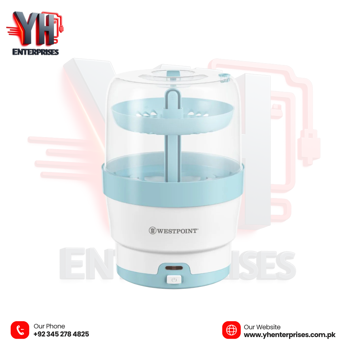 WestPoint WF-330 Deluxe Bottle Sterilizer – Fast, Safe & Reliable Bottle Hygiene!