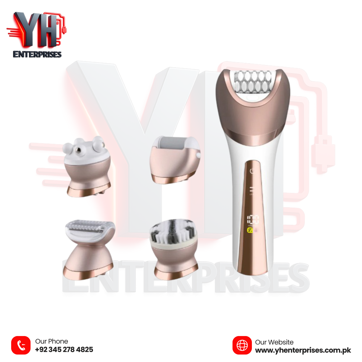 Westpoint Deluxe Epilator WF-6362 – Smooth, Silky Skin with Gentle Precision